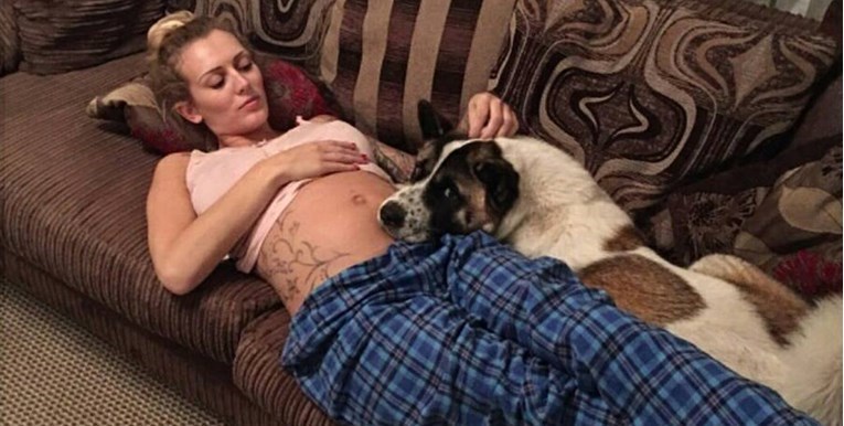 Pas nanjušio bolest trudne vlasnice i spasio život njoj i njezinoj bebi