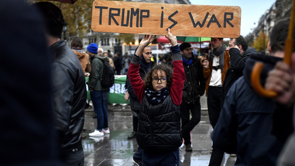 Prosvjed protiv Trumpa u Parizu, vlasti zabrinute zbog nasilnih aktivista