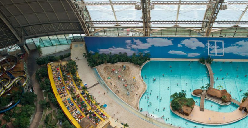 U najvećem tropskom vodenom parku u Europi možete se kupati 365 dana u godini