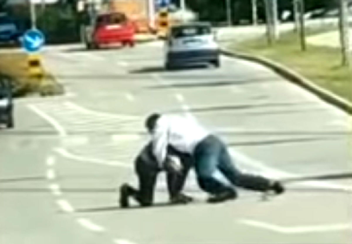 VIDEO Muškarci se u Zadru potukli kao životinje, ljudi samo prolazili