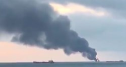 Deset mornara poginulo u požarima na dva brodova kod Krima