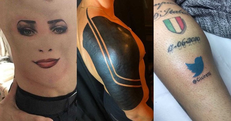 Brozović, Beckham, Aguero... Ovo su najružnije tetovaže nogometaša