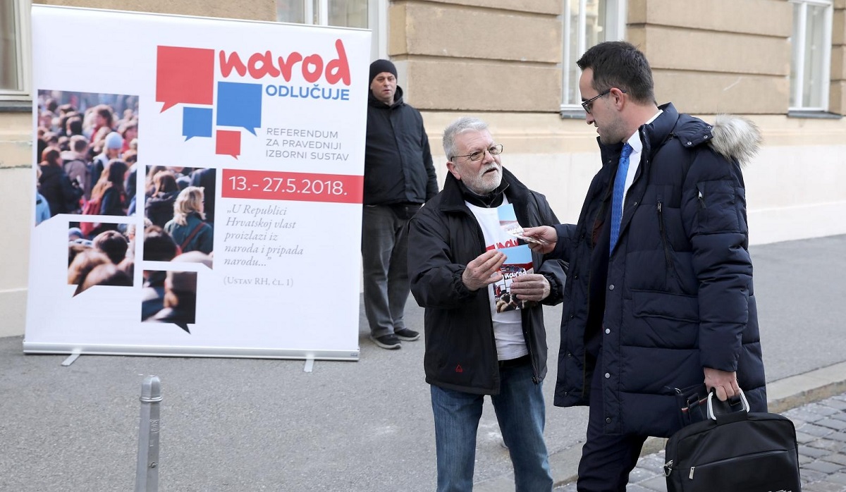 U ponedjeljak odluka Ustavnog suda o tužbi inicijative Narod odlučuje