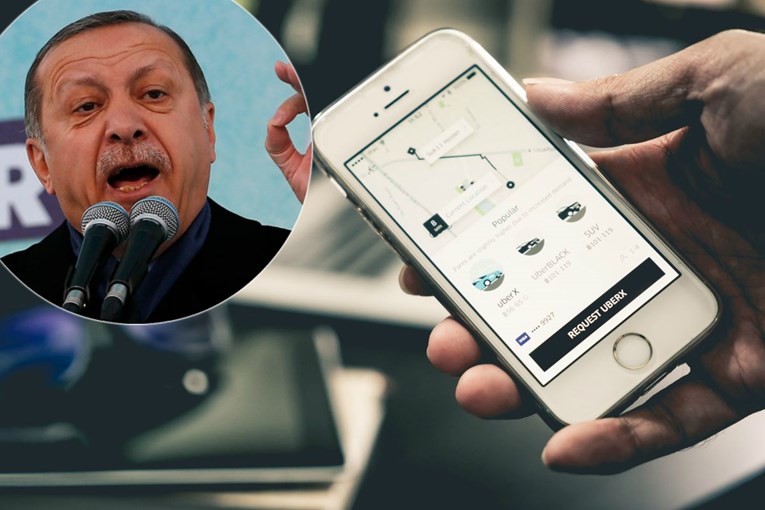 Erdogan potjerao Uber iz Turske