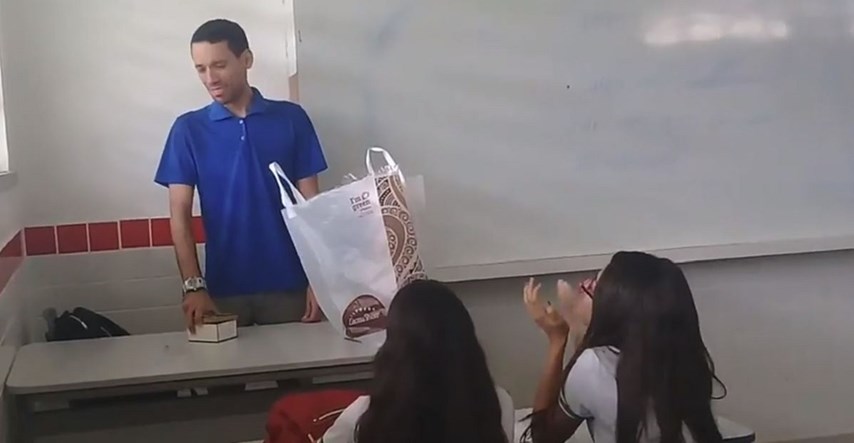 Učenici saznali da im profesor spava u školi, priredili mu iznenađenje koje nikad neće zaboraviti