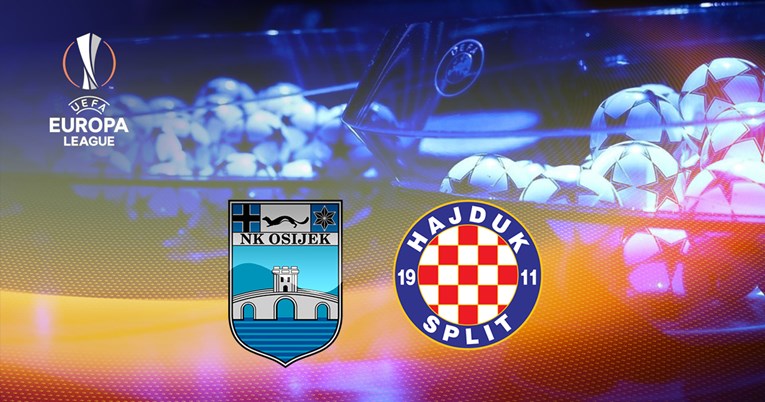 Ždrijeb Europa lige: Osijek izvukao slavnog suparnika, Hajduk solidno prošao