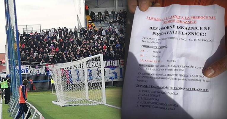 Diskriminacija: Slaven ulaznice za Hajduk prodaje samo stanovnicima pet županija