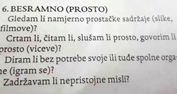 U župi kod Zagreba djecu od devet godina pitaju diraju li svoje spolne organe