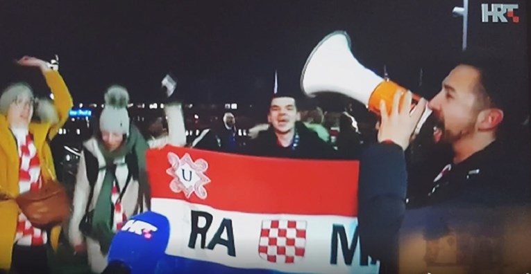 HRT u Dnevniku pustio prilog u kojem se vidi ustaška zastava
