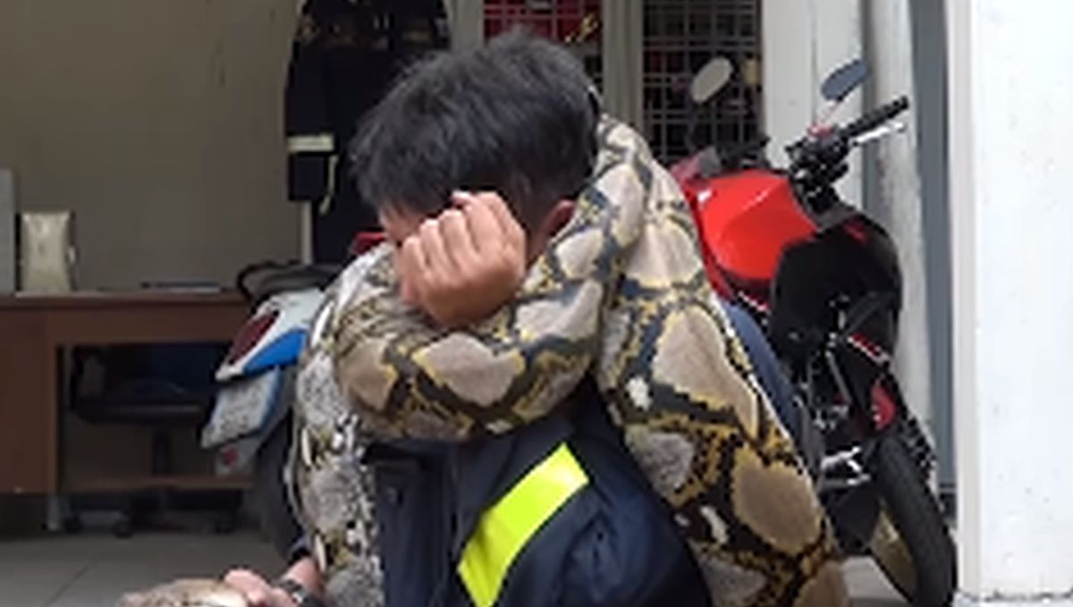 VIDEO Vatrogasac pokazao kako se obraniti od pitona pa postao predmet sprdnje