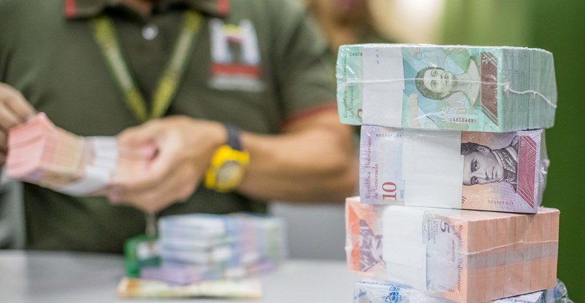 Vrijednost venezuelske valute smanjena za 96 posto u odnosu na dolar