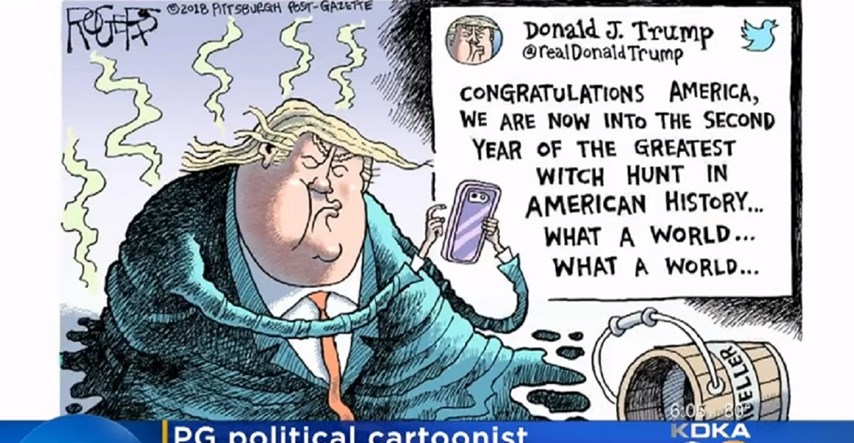 Poznati američki karikaturist dobio otkaz jer je ismijavao Trumpa
