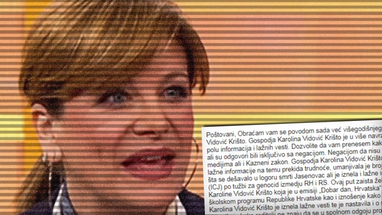 Karolina Vidović Krišto tražila da joj se prevede prijava protiv nje jer je pisana ekavicom