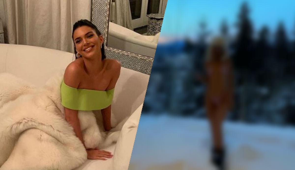 "Ti si luda": Kendall Jenner pozirala polugola na snijegu