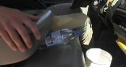 VIDEO Ostavio je bočicu s vodom u autu, nije očekivao ono što se dogodilo