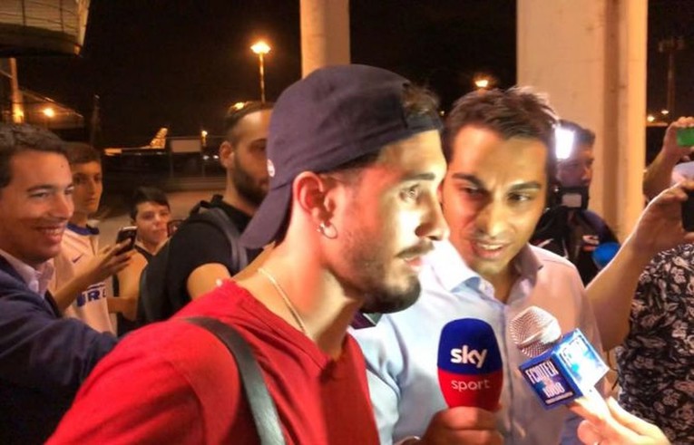 Vrsaljko je sletio: Novu zvijezdu Intera opkolili novinari i kamere