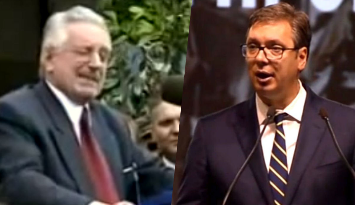 Vučićev suludi govor opasno podsjeća na Tuđmanov govor iz kolovoza 1995.