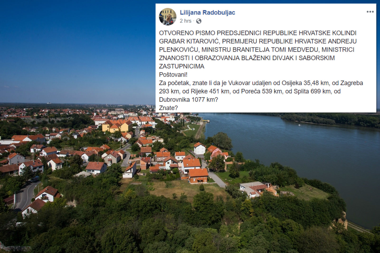 Razgovarali smo s profesoricom iz Vukovara čiji je status odjeknuo Fejsom