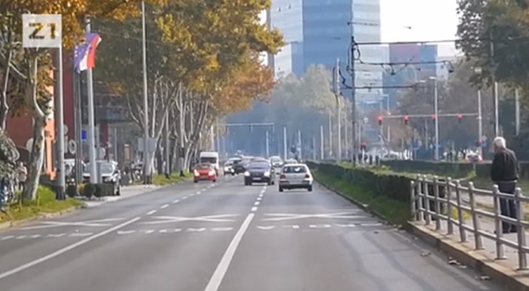 VIDEO Vukovarskom ulicom u Zagrebu vozio u krivom smjeru