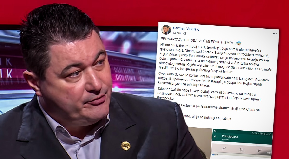 U stanu mladića koji je zbog Pernara prijetio psihijatru nađena hrpa streljiva