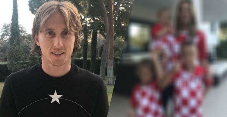 Luka Modrić raznježio fanove fotkom obitelji: "Moja podrška"
