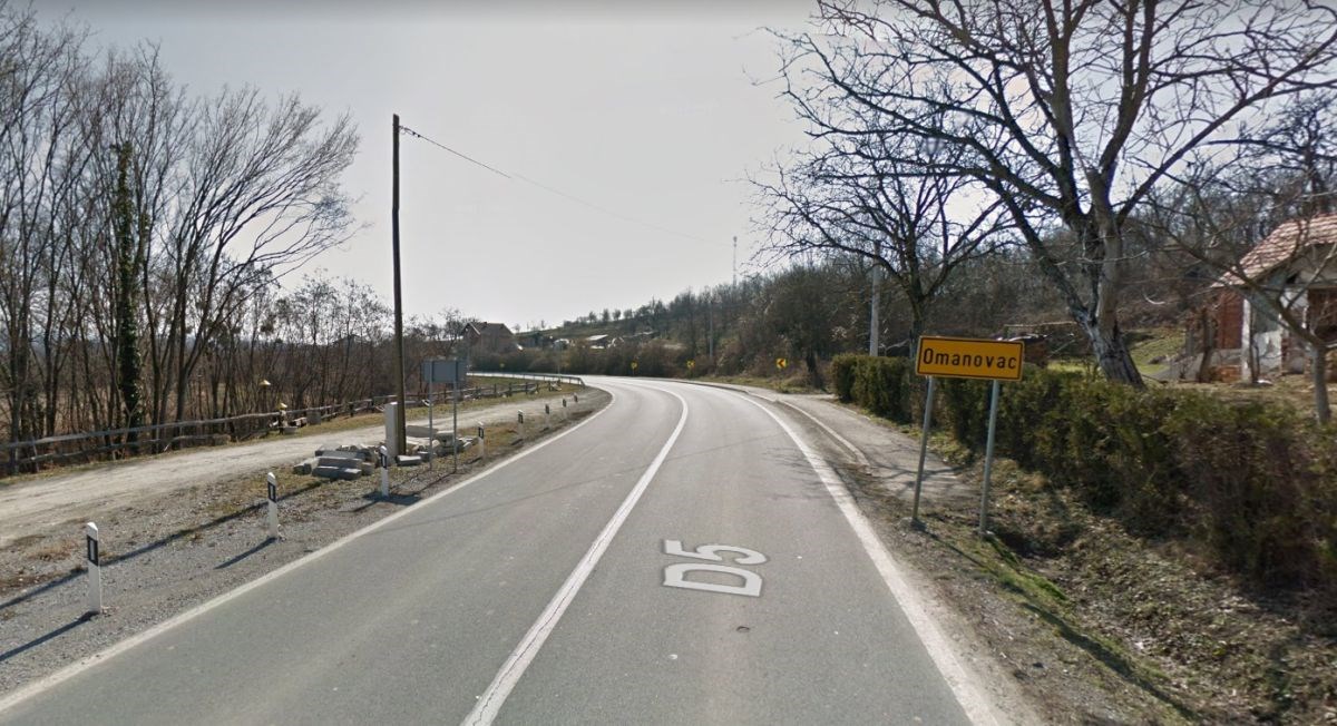 Mopedom sletio s ceste kod Pakraca, ozlijeđena jedna osoba