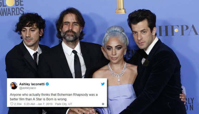 Fanovi Lady Gage ljutiti zbog Zlatnih globusa: "To nije najbolji film godine"