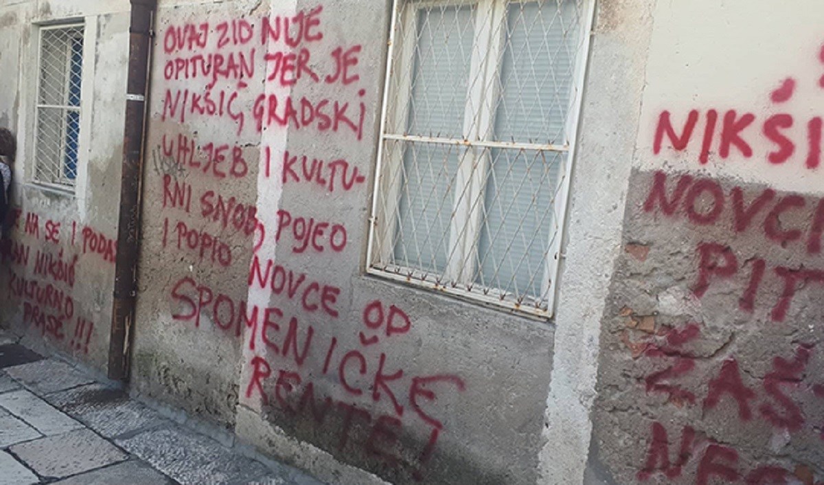 Splićani grafitima natjerali uhljebe da rade svoj posao, pogledajte fotografije