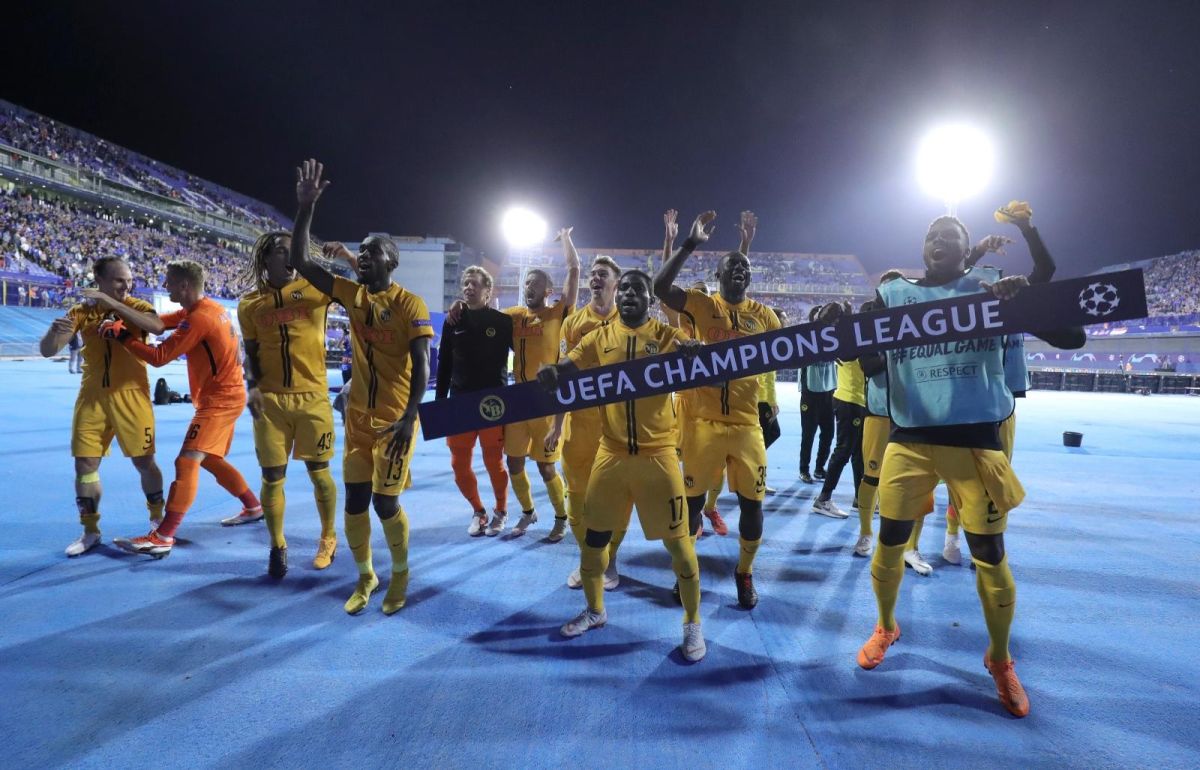 Razvalili reklame i plesali na parkingu Maksimira: Young Boys proslavili prvu LP