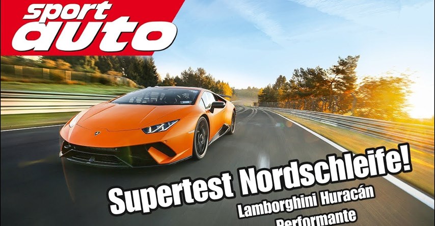 Pogledajte vožnju Lamborghinijevog bolida na Nürburgringu