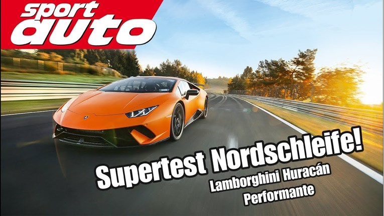 Pogledajte vožnju Lamborghinijevog bolida na Nürburgringu