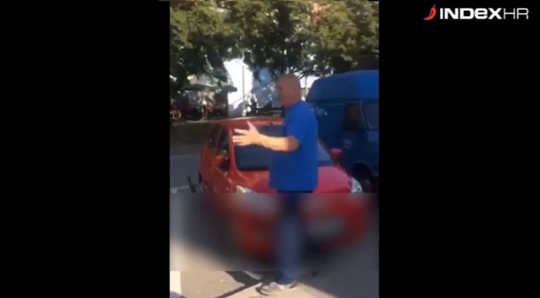 VIDEO Pauk bez najave dizao aute zbog radova na Savici, radnik prijetio ženi