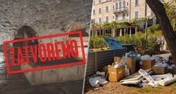 Uskrs u Splitu: Zatvoreni Dioklecijanovi podrumi i hrpa smeća uz poznatu plažu