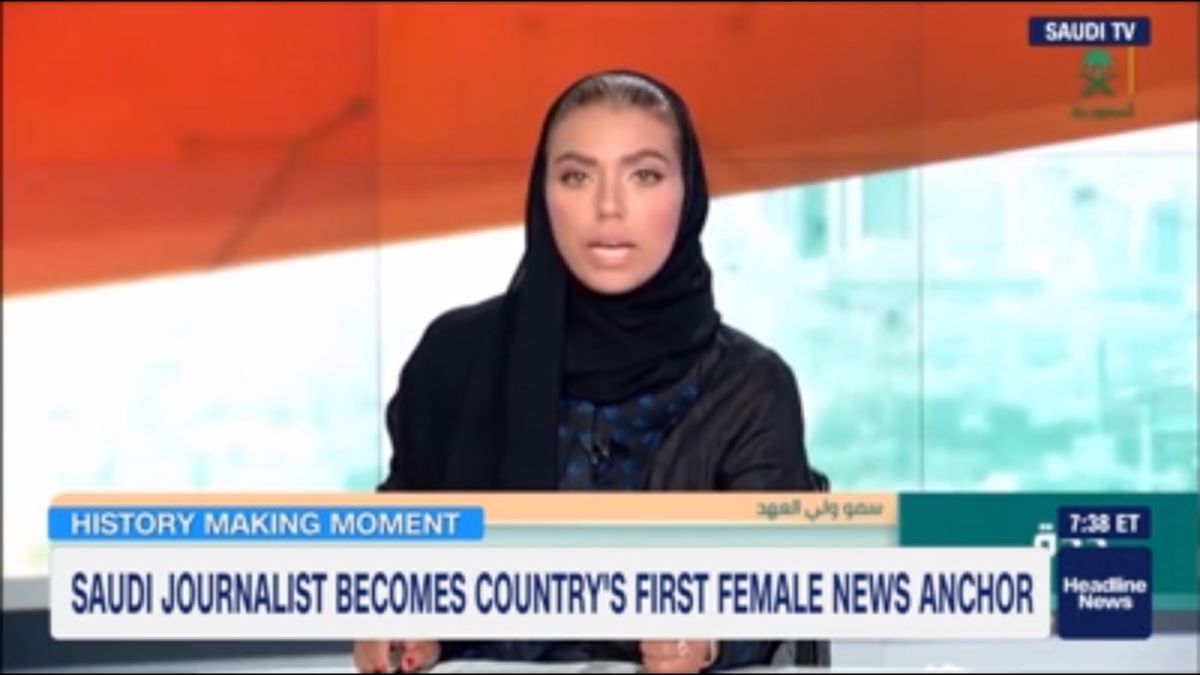 Povijesni trenutak u Saudijskoj Arabiji: Žena postala voditeljica na državnoj TV