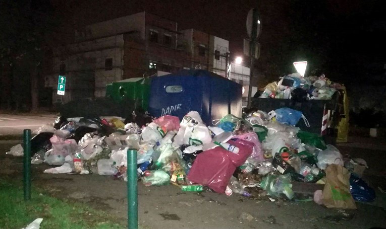 Ljudi masovno objavljuju slike smećem zatrpanog Zagreba