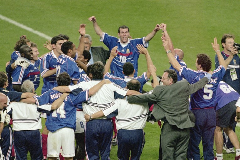 Zidane u društvu Hrvata slavi navjeći trenutak u karijeri