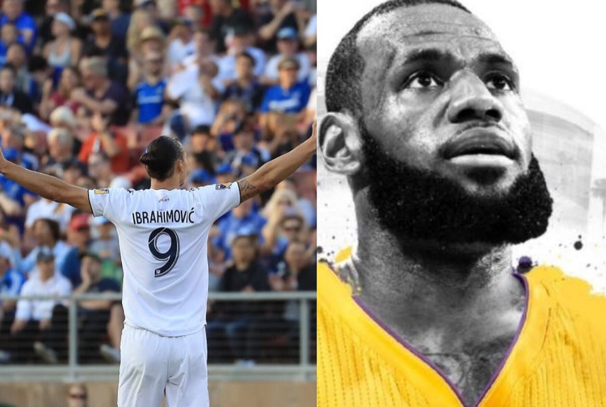 Zlatan je ovako LeBronu poželio dobrodošlicu u Los Angeles