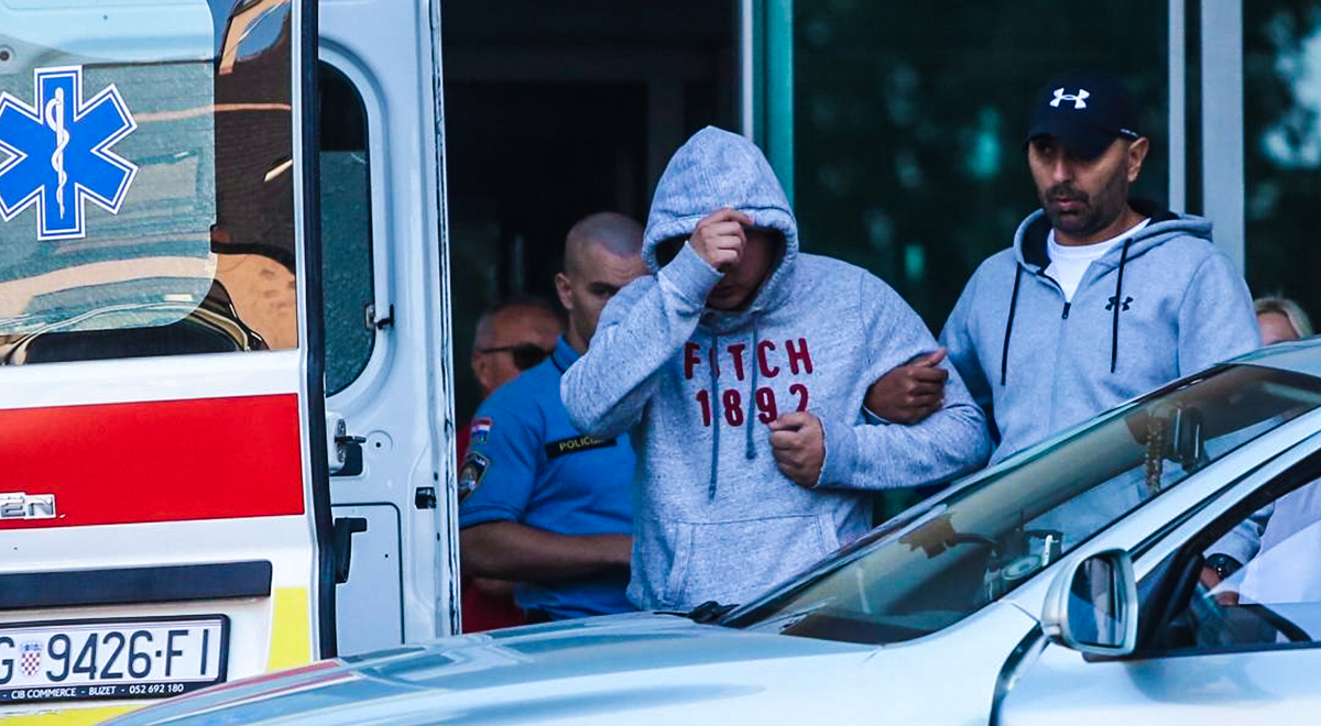 FOTO Marin Kamenički napustio bolnicu, izvela ga policija