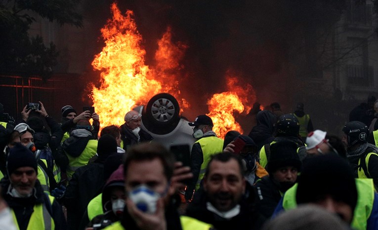 Sukobi u Francuskoj tijekom 30. tjedna prosvjeda Žutih prsluka