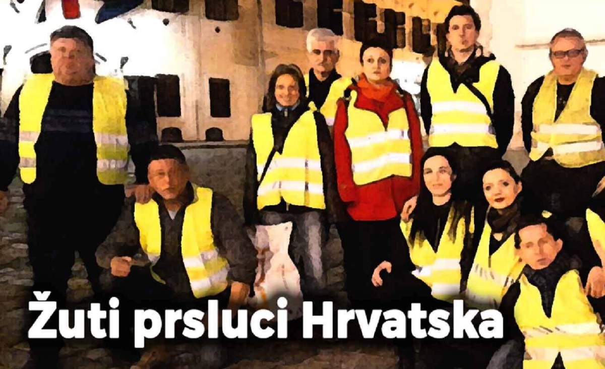 Hrvatski "žuti prsluci" najavljuju prosvjede, prvi kreću ove subote