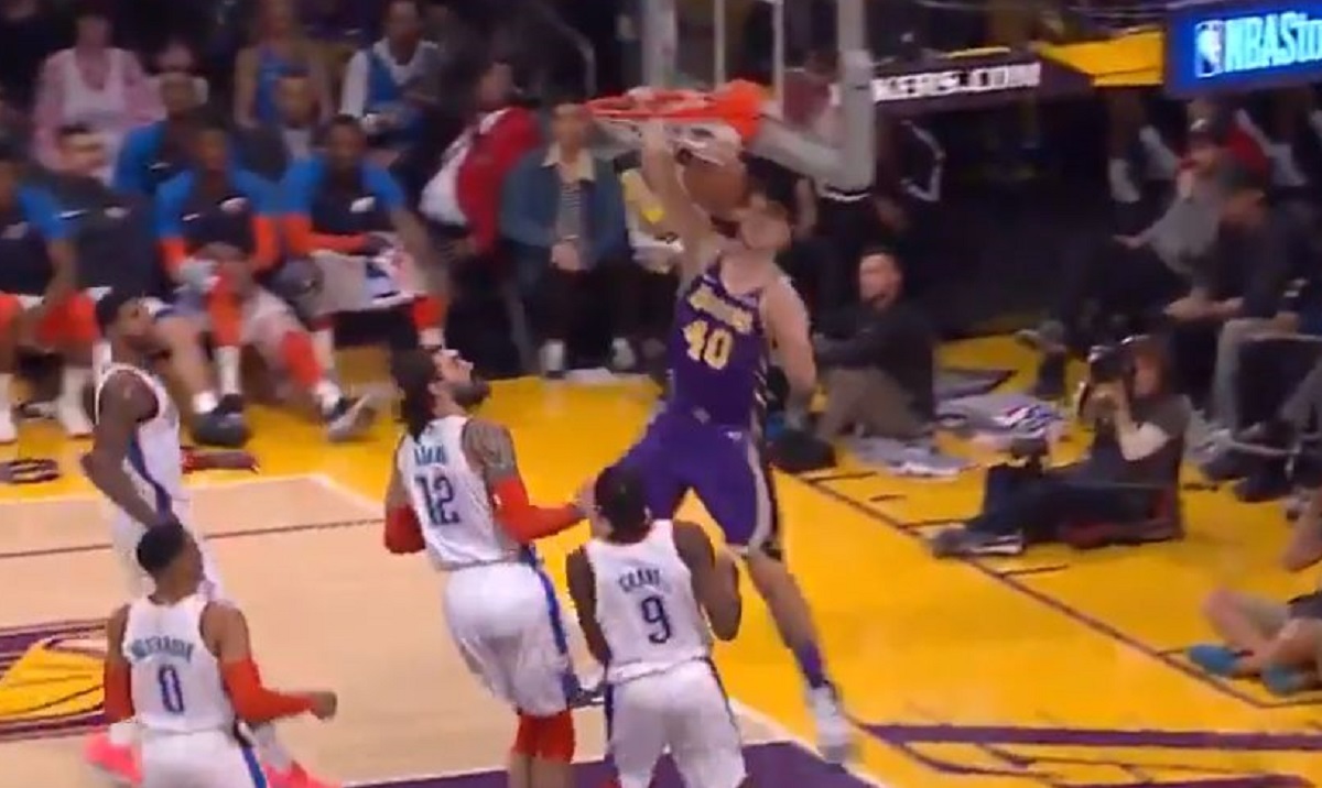 Čitluk Showtime: Zubac oduševio LA monstruoznim zakucavanjem