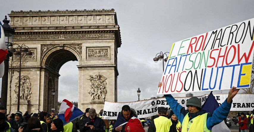 UŽIVO Žuti prsluci u Francuskoj prosvjeduju jedanaestu subotu za redom