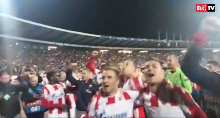 Pogledajte slavlje igrača Crvene zvezde i Delija nakon rušenja Liverpoola