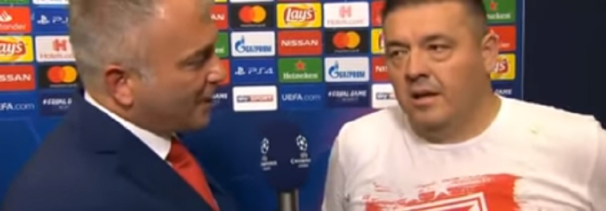 Zvezdin trener zaglumio Linekera: "Nogomet je igra u kojoj uvijek pobijede Srbi"