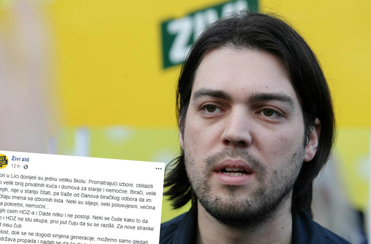 Živi zid je teško poražen u Lici. Krivi su im slijepi starci