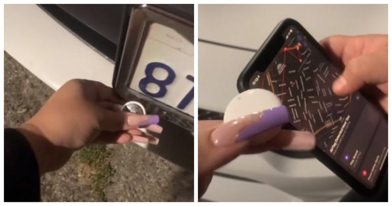 Šokirala se kad je vidjela što se nalazi ispod registracije njenog auta: "Tresem se"