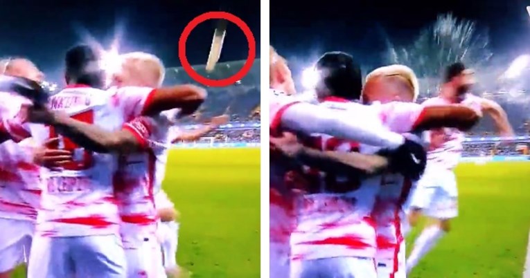 Na Gvardiola poletjela čaša piva. Njegova reakcija odmah je postala hit