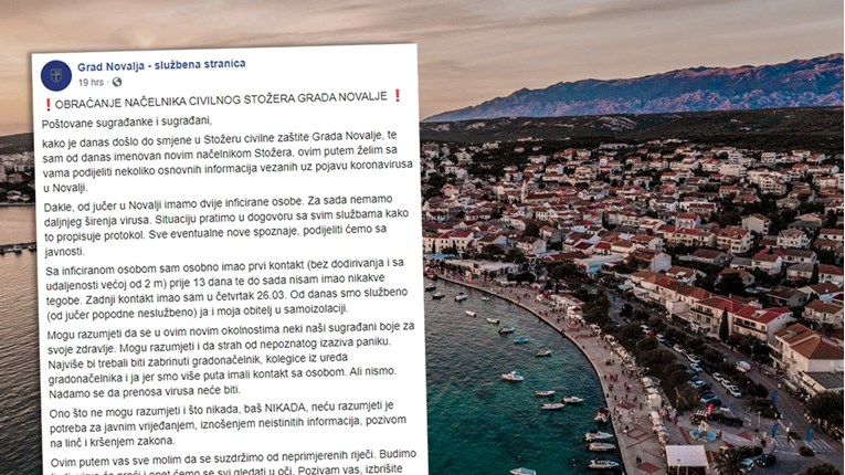 Što se to događa u Novalji? Zaraženi šef stožera dao ostavku, građani u panici