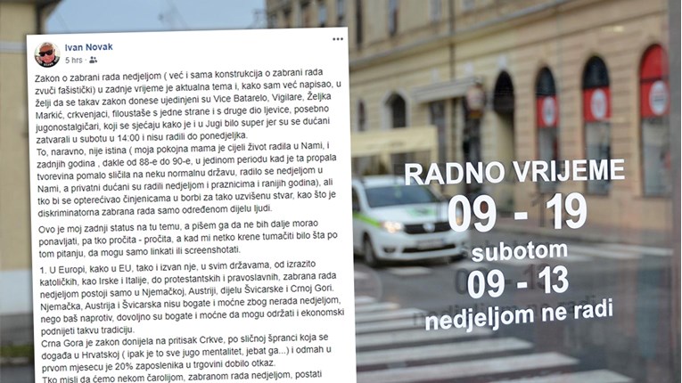Zagrepčanin iz Dublina o zabrani rada nedjeljom: Zatvorite sve i ostanite budale