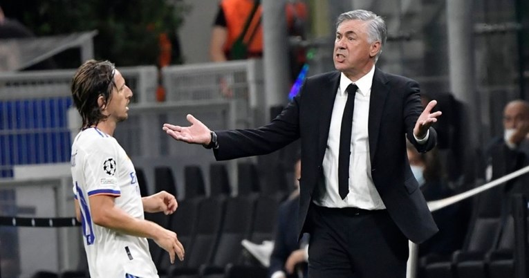 Ancelotti trolao Modrića dok je s terena odlazio s trofejem za igrača utakmice